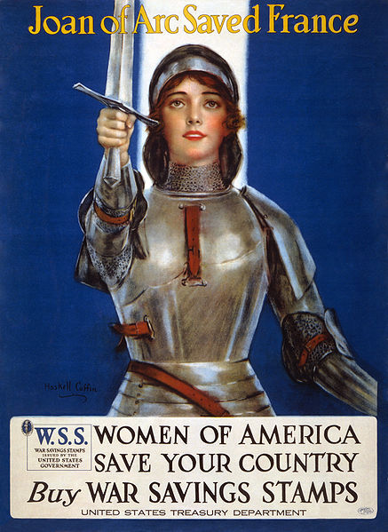 437px-Joan_of_Arc_WWI_lithograph2